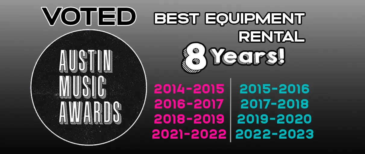 Voted Best Equipment Rental 8 Years