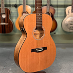 Seagull S6 Series Cedar Concert Hall Size Acoustic Guitar with Electronics (040445)