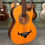 Oscar Schmidt Solid Cedar-Top Acoustic Bajo Quinto with Electronics (OH42SE)