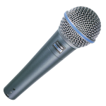 &nbsp;Shure BETA-58A Supercardiod Dynamic Vocal Microphone