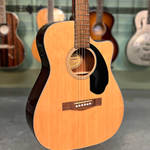 Fender Concert Sized Spruce Top Acoustic Guitar with Cutaway and Electronics (CC-60SCE)