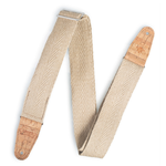 Levy's 2" Vegan Hemp Guitar Strap with Pocket Storage (MH8P-NAT)