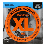 D'addario EXL110-7 Regular Lite 7-string Set