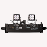 Yorkville Mobile Bar w/2 LED Heads (LP-LED2M)