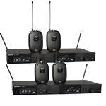 Shure SLXD4D 4-Channel Wireless Lavalier Pack (Rackmounted)