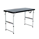 Lifetime 80977 4ft Adjustable Height Fold-in-Half Table