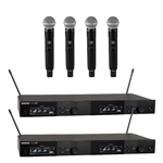 Shure SLXD4D 4-Channel Wireless Microphone Pack (Rackmounted)