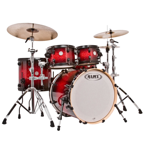 Rock n Roll Rentals Gold Level Mapex Meridian Maple or Pro M 5 Piece Maple Drum Kit MPB2218