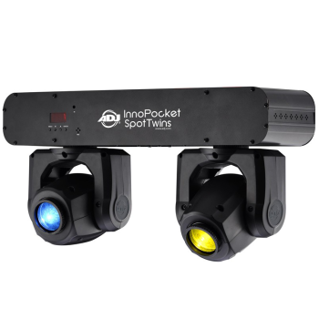 American DJ Dual Mini Moving-Head Lights (POCKETSPOTTWINS)