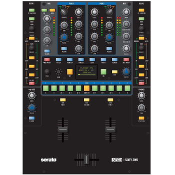 RANE SIXTY-TWO Performance Mixer w/ 2 USB Ports