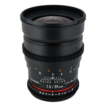 Rokinon CV35-C 35mm T1.5 Wide Angle Lens