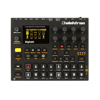 Elektron Digitakt 8-Track Drum Computer and Sampler (DIGITAKT)