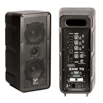  Yorkville EXM70 70w Ultra Compact Portable PA System with Bluetooth