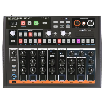 Arturia DrumBrute Impact Analog Drum Machine with Sequencer (DRUMBRUTEIMPACT)