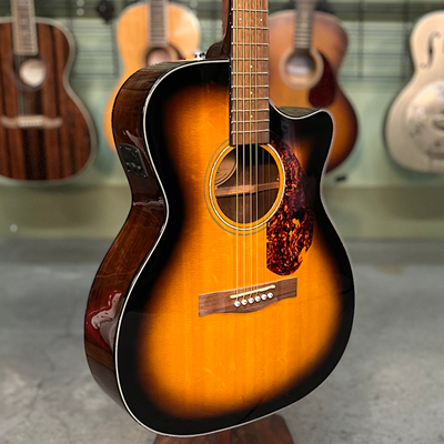 Fender Concert Series Single Cutaway Dreadnought Acoustic-Electric Guitar (CC-140SCE)