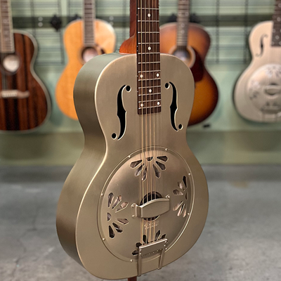 Gretsch "Honey Dipper" Brass Body Acoustic Resonator Guitar (G9201)