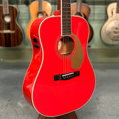 Rock n Roll Rentals Fender Dreadnought Paramount Acoustic Electric Guitar PM 1E