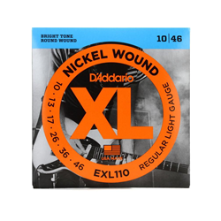 D'addario EXL110 Nickel Wound Light Set