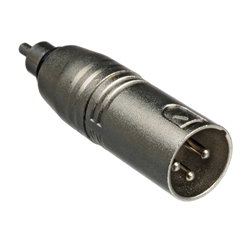 Apex AA56 XLRM - RCA M Adapter