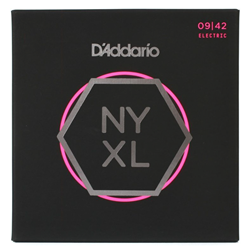 D'addario NYXL0942 Super Light Electric String Set