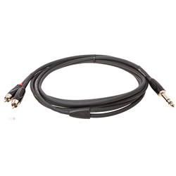 ROLAND RCC-5-TR2R 5'  TRS-Dual RCA Cable