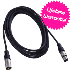 Rapco-Horizon 30' XLR Cable with Lifetime Warranty (sku:#190)