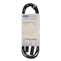 ADJ AC3PDMX10PRO 10' 3-pin Pro DMX Cable