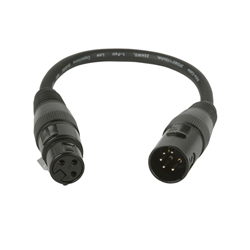 ADJ AC5PM3PFM 5pin Male - 3pin Female XLR