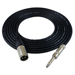 Rapco Horizon Male XLR - Male TRS 15' Balanced Cable (sku:#220m)