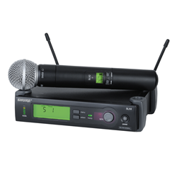 Shure SLX24/SM58 Wireless Handheld System with SM58 Transmitter