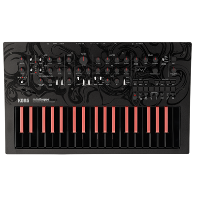 Korg Minilogue Bass 4-Voice Polyphonic Analog Synthesizer (MINILOGUEBASS)