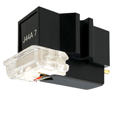 Jico J44A7 DJ Improved Nude Turntable Cartridge and Stylus on a Headshell