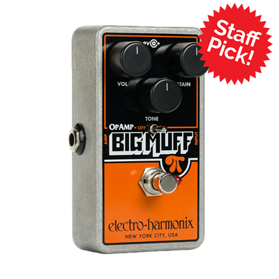 Electroharmonix SPOPAMPBIGMUFF Op-Amp Fuzz Pedal