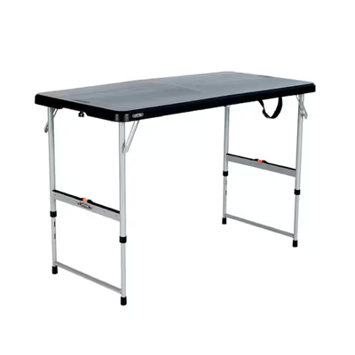 Lifetime 80977 4ft Adjustable Height Fold-in-Half Table