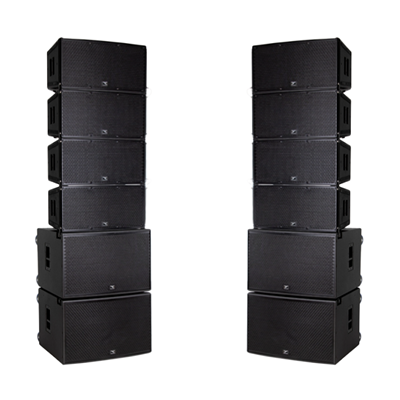 Yorkville Paraline PSA26FULLRIG Compact Line Array w/Subwoofers