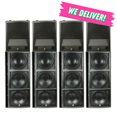 Yorkville Synergy Array Series Full Rig