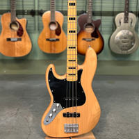 Left-Handed Silver Level Bass Guitars